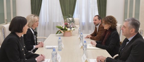 Meeting of Eliso Bolkvadze and Irakli Mezurnishvili with the Minister of Education and Culture of the Autonomous Republic of Abkhazia