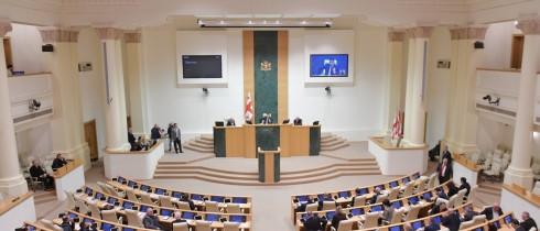The Parliament endorsed the Draft Resolution on Termination of the Credentials ahead of Time for Irakli Kobakhidze and Irakli Chikovani