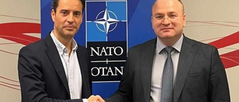 ირაკლი ბერაია და გივი მიქანაძე ხავიერ კოლომინას შეხვდნენ