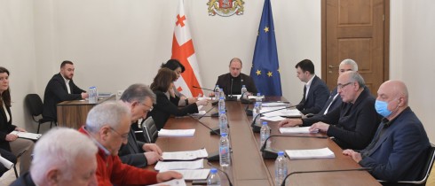 The Education, Science and Youth Affairs Committee discussing the legal initiative of MP Roman Gotsiridze