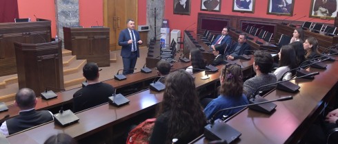 Meeting of Irakli Shatakishvili with the Youth