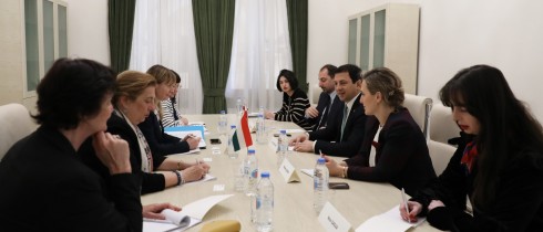 არჩილ თალაკვაძე უნგრეთის ევროკავშირის სამინისტროს საქმეთა კომისარს შეხვდა