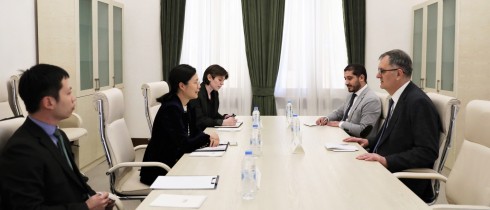 Meeting of Sozar Subari with the representatives of the Embassy of the People’s Republic of China