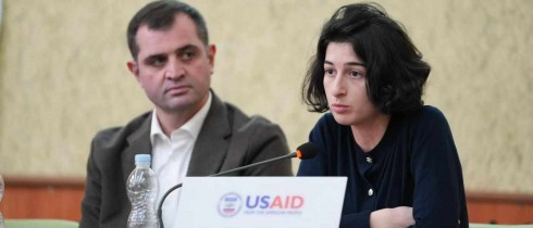 Salome Kurasbediani Participating in Forum on Water Resources Management