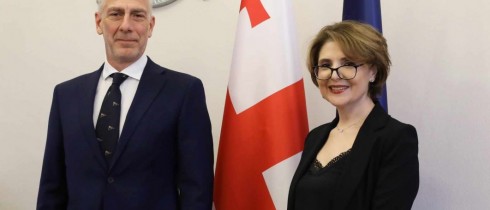 ელისო ბოლქვაძე იტალიის ელჩს შეხვდა