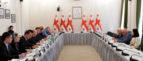 ირაკლი მეძმარიაშვილი თურქმენეთის საპარლამენტო დელეგაციას შეხვდა
