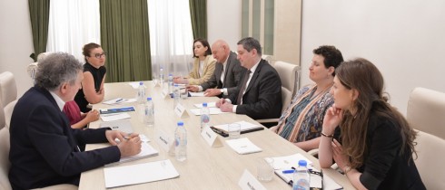 გელა სამხარაული გაეროს სოფლის მეურნეობის განვითარების საერთაშორისო ფონდის დირექტორს შეხვდა