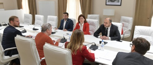 ანა ნაცვლიშვილი ეუთო-ს დემოკრატიული ინსტიტუტებისა და ადამიანის უფლებათა ოფისის (ODIHR) საჭიროების შემფასებელი მისიის წარმომადგენლებს შეხვდა