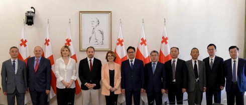 კულტურის კომიტეტის თავმჯდომარე ელისო ბოლქვაძე და კომიტეტის წევრები ჩინეთის სახალხო რესპუბლიკის სამთავრობო დელეგაციის წევრებს შეხვდნენ