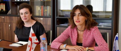 მაკა ბოჭორიშვილი საქართველოში ისრაელის ელჩს ჰადას ესთერ მეიცადს შეხვდა