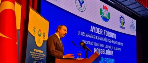 Irakli Mezurnishvili partaking in the International Black Sea Rize-Ayder Forum