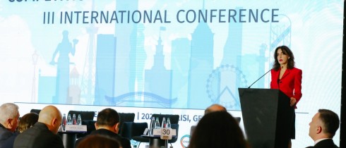 Maka Botchorishvili partaking in the Competition and Consumer Protection III International Conference