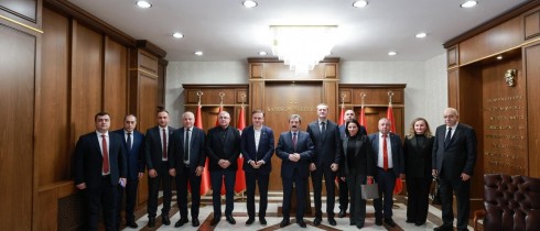 The Parliamentary Delegation of Georgia headed by Irakli Zarkua holding meetings in Turkey