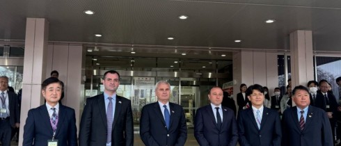 Irakli Kadagishvili Pays Official Visit to Japan with Delegation
