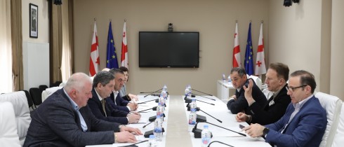 გელა სამხარაული საქართველოს ბიზნეს ასოციაციის წარმომადგენლებს შეხვდა