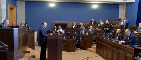 The Defense and Security Committee hearing Anri Okhanashvili nominated as the Head of the State Security Service