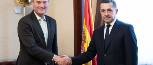 Aleksandre Tabatadze Meets with Chair of the Defence Committee of Spain’s Congress of Deputies