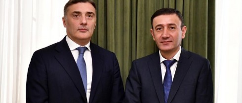 Shota Berekashvili and Anton Obolashvili Meet with Chair of the Economic Relations Committee of the National Assembly of Armenia