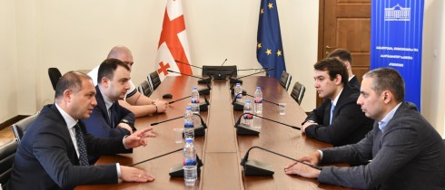გივი მიქანაძე და გიორგი ჩაკვეტაძე გაერო-ში საქართველოს ახალგაზრდობის წარმომადგენელს შეხვდნენ