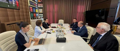 გივი მიქანაძემ აზერბაიჯანის რესპუბლიკაში შეხვედრები გამართა