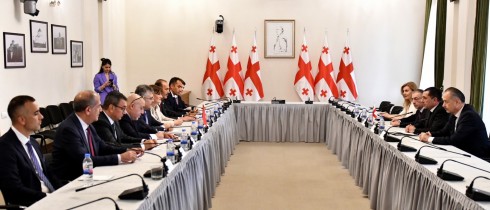 ალექსანდრე ტაბატაძე თურქეთის რესპუბლიკის დიდი ეროვნული კრების უსაფრთხოებისა და დაზვერვის კომიტეტის დელეგაციას შეხვდა