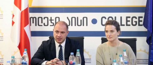 მარიამ ლაშხი და გივი მიქანაძე სახელმწიფო კოლეჯების დირექტორებს შეხვდნენ