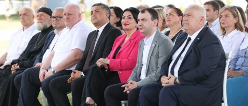 გიორგი ჩაკვეტაძე ზუგდიდის სახელმწიფო უნივერსიტეტის ახალი სასწავლო კორპუსის გახსნას დაესწრო