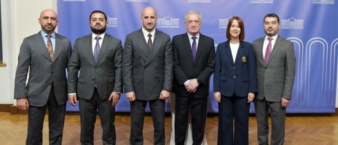 გიორგი ვოლსკი სომხეთის რესპუბლიკის ეროვნული ასამბლეის დელეგაციას შეხვდა