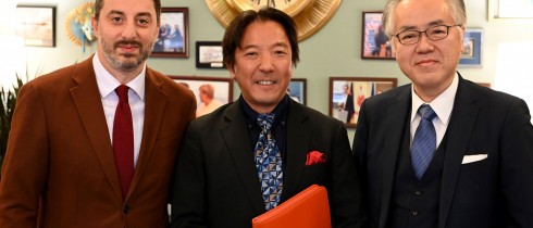 Irakli Mezurnishvili met with the Ambassador of Japan 