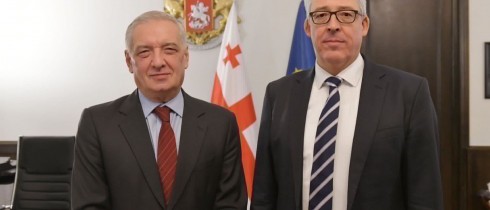 გიორგი ვოლსკი ეუთო-ს მოქმედი თავმჯდომარის სპეციალურ წარმომადგენელს სამხრეთ კავკასიაში, ელჩ კრისტოფ შპეტის შეხვდა
