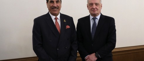 გიორგი ვოლსკი საქართველოში კატარის სახელმწიფოს ელჩს შეხვდა