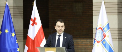 Giorgi Chakvetadze Delivered an Address at the Event of the Inclusive Theatre “Contact”
