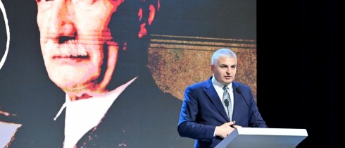 გიორგი სოსიაშვილი ივანე ჯავახიშვილის 150 წლისადმი მიძღვნილ საიუბილეო ღონისძიებაზე სიტყვით გამოვიდა