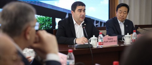 Shalva Papuashvili delivered a lecture at China Foreign Affairs University