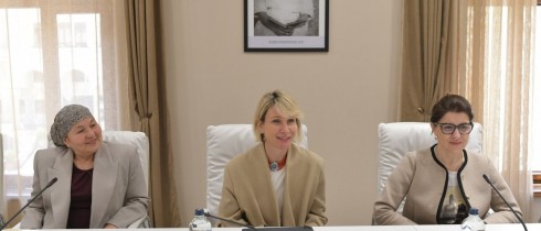 Nino Tsilosani met with women living in Akhmeta Municipality