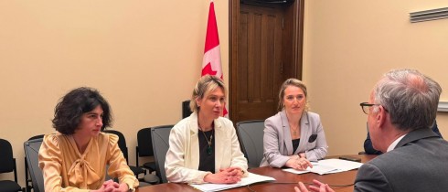Georgian Parliamentary Delegation Led by Nino Tsilosani held Meeting with the Parliamentary Secretary to Canada’s Minister of Foreign Affairs