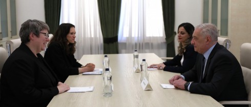 გიორგი ვოლსკი წითელი ჯვრის საერთაშორისო კომიტეტის წარმომადგენლებს შეხვდა
