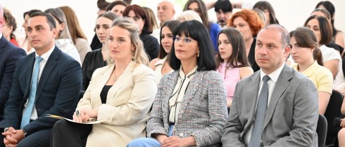 Mariam Lashkhi Participated in Award Ceremony for Winners of the School Competition “When I Return to Abkhazia”