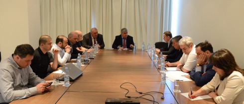 საფინანსო–საბიუჯეტო კომიტეტის თავმჯდომარის, დავით ონოფრიშვილის შეხვედრა არაალკოჰოლური სასმელების მწარმოებელი კომპანიების წარმომადგენლებთან