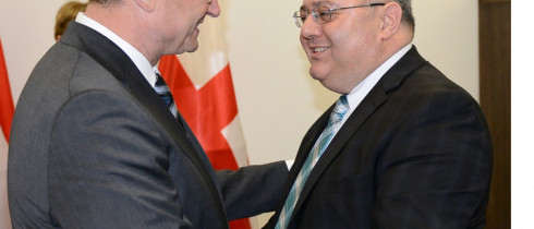საქართველოს პარლამენტის თავმჯდომარე დავით უსუფაშვილი ავსტრიის რესპუბლიკის პარლამენტის ეროვნული საბჭოს ვიცე სპიკერს, კარლჰაინს კოპფს შეხვდა