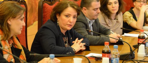 ევროპასთან ინტეგრაციის კომიტეტის თავმჯდომარის, თინათინ ხიდაშელის შეხვედრა ევროინტეგრაციის საკითხებზე მომუშავე არასამთავრობო ორგანიზაციების წარმომადგენლებთან
