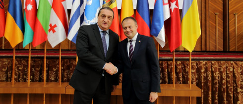 დავით საგანელიძე მოლდოვის რესპუბლიკის პარლამენტის თავმჯდომარეს ანდრიან კანდუს და მოლდოვას საგარეო საქმეთა მინისტრს შეხვდა