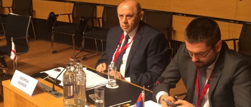ლევან ბერძენიშვილი COSAC-ის თავმჯდომარეთა შეხვედრაში მონაწილეობს
