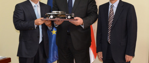 დავით საგანელიძე საქართველოში ჩინეთის სახალხო რესპუბლიკის წარმომადგენლობით დელეგაციებს შეხვდა