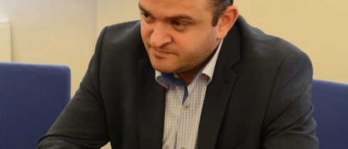 The meeting of the Deputy-Chair of the Human Rights and Civil Integration Committee, Gedevan Popkhadze with the affected lawyer