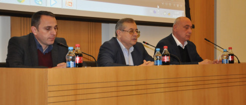 საქართველოს პარლამენტის წევრის, გოდერძი ბუკიას შეხვედრა უმაღლესი სასწავლებლების სტუდენტებთან ხობის რაიონიდან