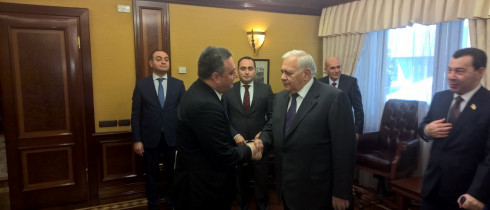 ვიქტორ დოლიძე სამუშაო ვიზიტით ბაქოში იმყოფებოდა