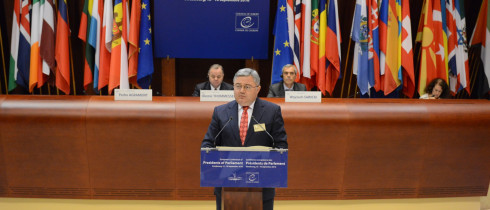 დავით უსუფაშვილი პარლამენტის თავმჯდომარეთა ევროპულ კონფერენციაზე სიტყვით გამოვიდა