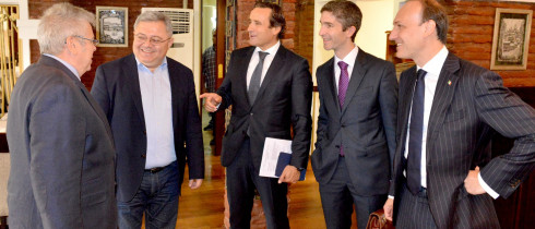 The Speaker, Mr. David Usupashvili hosted the OSCE PA Observer Mission to the business dinner