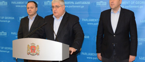 დავით ონოფრიშვილის, ზურაბ აბაშიძის და გიორგი ცაგარეიშვილის ერთობლივი პრესკონფერენცია